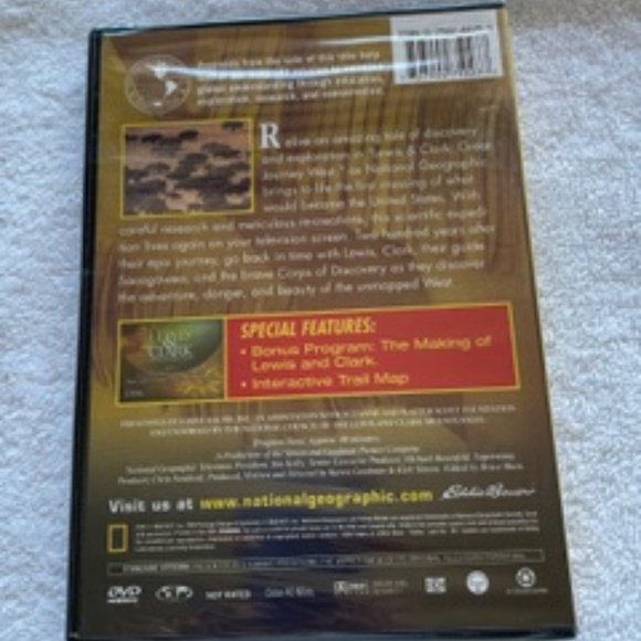 Lewis & Clark Great Journey West/National Geographic DVD - Picture 2 of 4